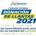 Michelin lanza convocatoria de Donaciones de llantas 2021