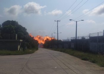 Complejo petroquímico Morelos sale de operación por accidente; produce etileno, etano y oxigeno