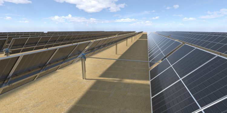 Trina Solar lanza su rastreador Agile 1P doble fila, mejora ganancia de energía en 8%