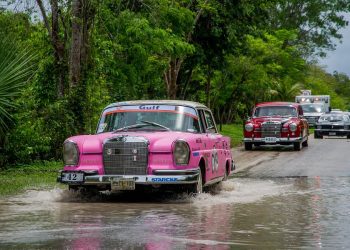 Rally Maya 2021, los autos clásicos en Yucatán