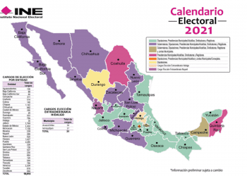 Elecciones 2021: 15 estados eligen nuevo gobernador