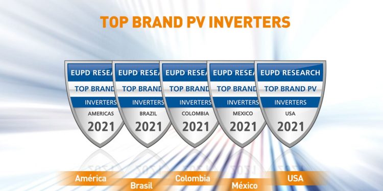 Ginlong Solis recibe el premio Top PV Brand 2021