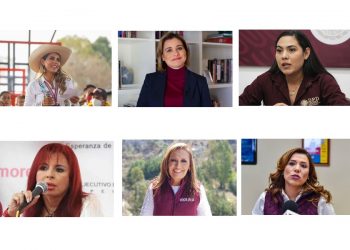 La 6 nuevas gobernadoras en México 2021-2027