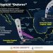 Tormenta Tropical «Dolores» amenaza a Michoacán, Colima, Nayarit, Jalisco y Sinaloa