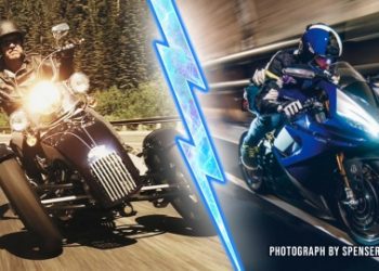 Desarrollan motocicleta eléctrica inclinable de tres ruedas más rápida del mundo