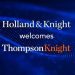 Holland & Knight unen fuerzas Thomposon & Knight