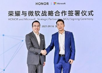 HONOR anuncia alianza estratégica con Microsoft para desarrollar soluciones tecnológicas