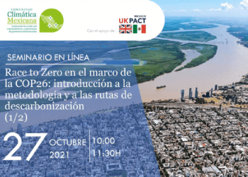 Race to Zero en el marco de la COP26: introducción a la metodología y a las rutas de descarbonización I Seminario On Line
