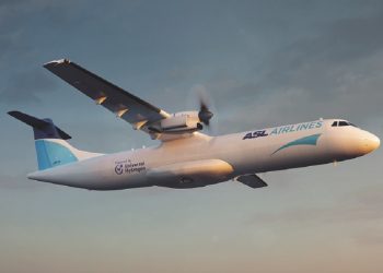 Universal Hydrogen adaptará aviones de carga ATR 72 a hidrógeno para ASL Aviation Holdings