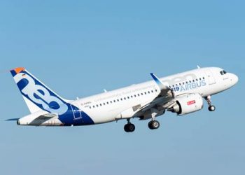 Primer vuelo del A319neo con combustible 100% sostenible