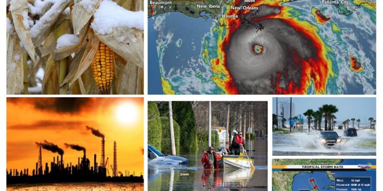 Fenómenos climáticos cuestan 112,000 mdd al año; huracán Ida, el más costoso de 2021