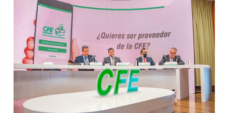 CFE promueve la participación empresarial con la app ‘CFE Proveedores’