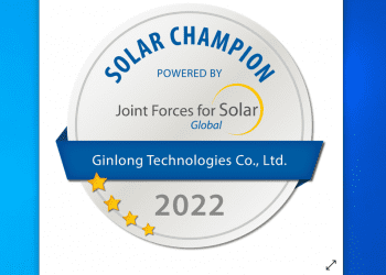 Ginlong Solis es galardona con el sello “Solar Champion”