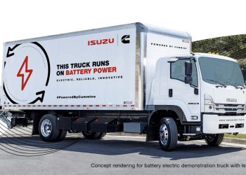Isuzu y Cummins anuncian la colaboración con Battery Electric Truck