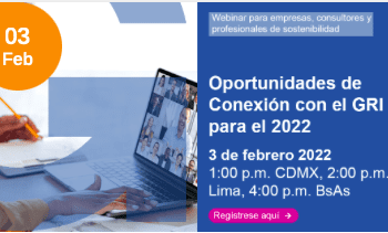 Oportunidades de conexión con el GRI para el 2022 I CDMX