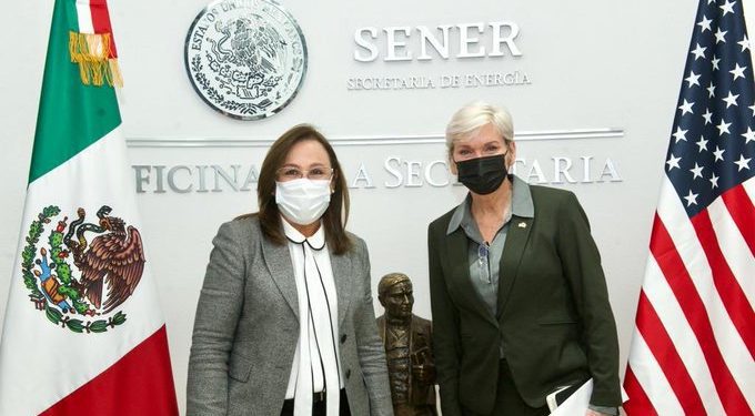 Jennifer Granholm y Rocío Nahle coinciden que autoabasto es una necesidad de ambas naciones