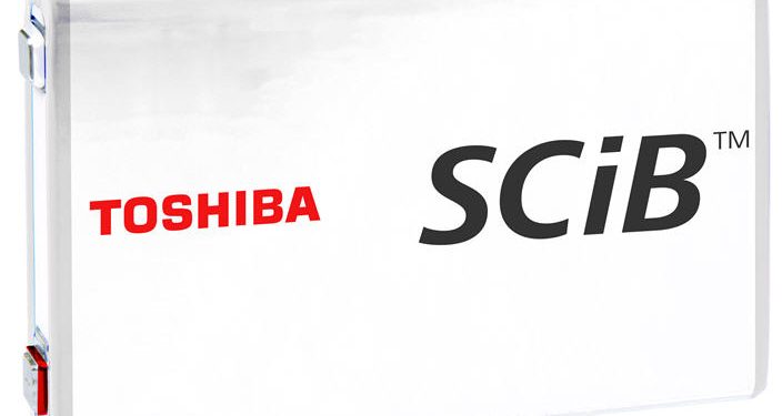 Toshiba lanza celda de batería de litio recargable SCiBTM de 20Ah-HP que ofrece alta energía y alta potencia