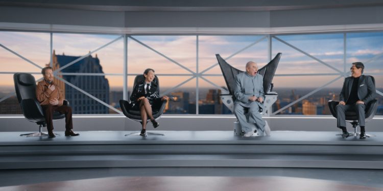 Dr. EV-il regresa para luchar contra el cambio climático I Spot de GM en el Superbowl