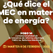 Foro 14: Convencionalidad de la iniciativa de reforma eléctrica: TMEC vs. Reforma eléctrica, hoy a las 9:00 am