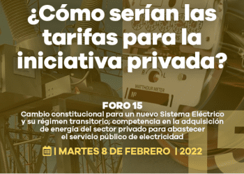 Foro 15: Cambio constitucional para un nuevo Sistema Eléctrico y su régimen transitorio, hoy a las 17:00 hrs