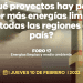 Foro 17. Energías limpias y medio ambiente, hoy a las 9:00 am