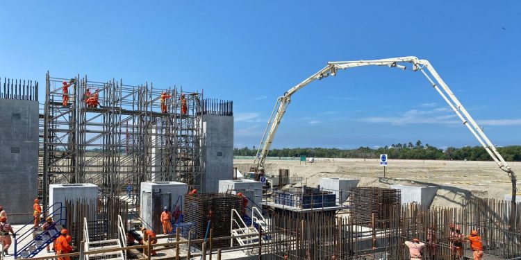 Sector energético aporta 14.3% del valor de la construcción en enero de 2022