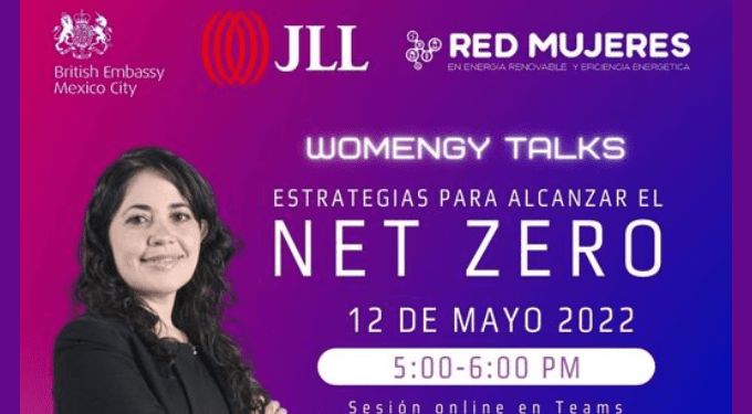 REDMEREE y Embajada Británica invitan a Virtual Coffe con Ruth Corona de JLL para hablar de estrategias para alcanzar el Net Zero