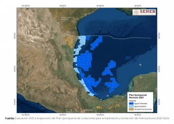 Sener da a conocer resultados de las rondas petroleras como Plan Quinquenal de Licitaciones de Hidrocarburos