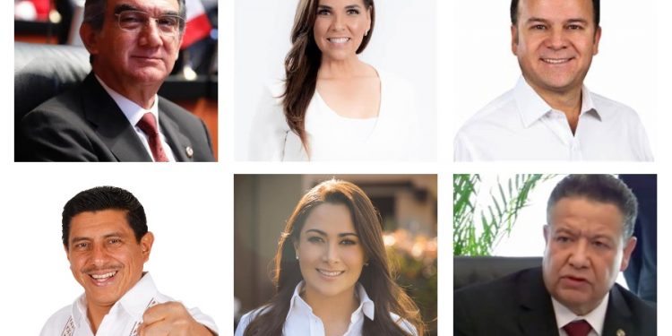 Morena adelante en Hidalgo, Oaxaca, Quintana Roo y Tamaulipas; PRI, PAN y PRD en Aguascalientes y Durango