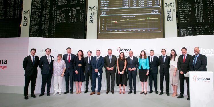 ACCIONA Energía entra en el Ibex 35
