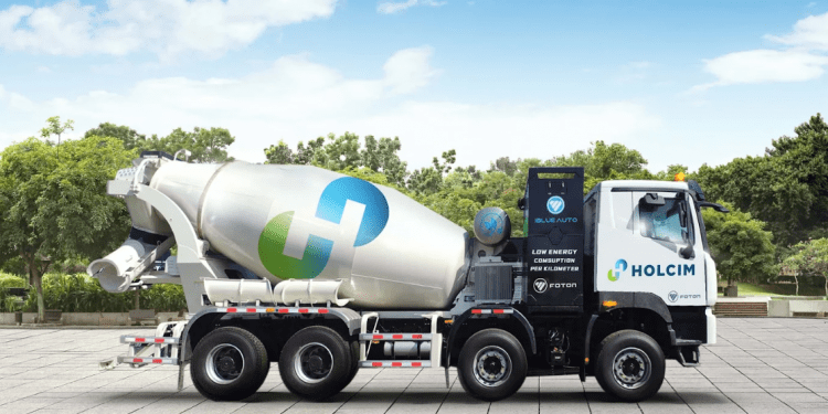 Holcim México introduce el primer camión mezclador eléctrico de concreto en Latinoamérica