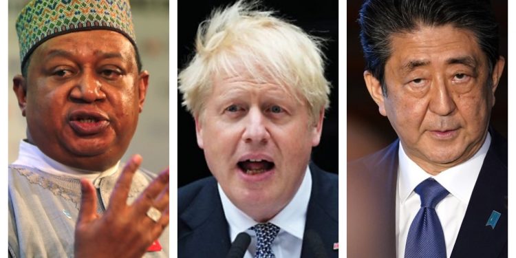 Mohammed Barkindo, Boris Johnson y Shinzo Abe: cómo afectan al mercado energético