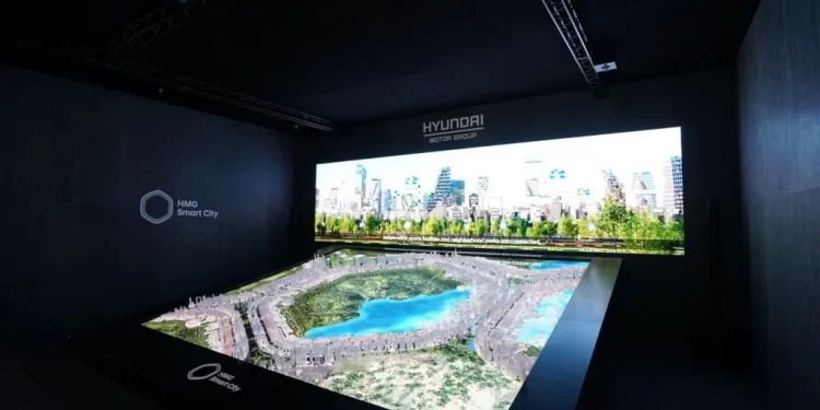 Hyundai Motor Group presentael modelo maestro HMG Smart City