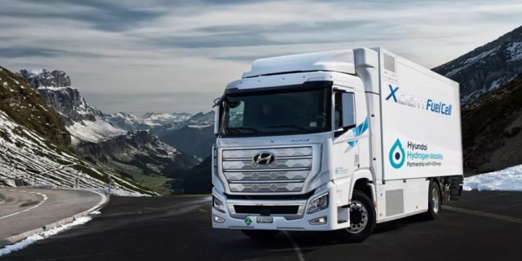 Camiones eléctricos XCIENT de Hyundai Motors inician operación comercial en California