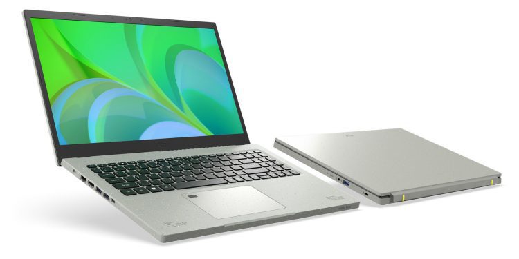 Acer Aspire Vero, la primera computadora hecha con plástico reciclado