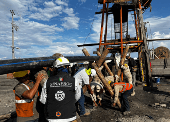CFE: trabajos para recuperar a mineros atrapados en la mina El Pinabete continúan