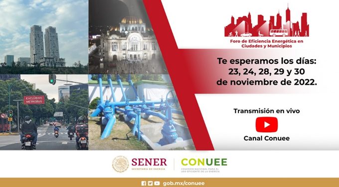 Foro virtual “Eficiencia Energética en Ciudades y Municipios” I 23 al 30 de noviembre de 2022