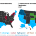 Carbón, la mayor fuente de generación de electricidad para 15 estados de EEUU en 2021