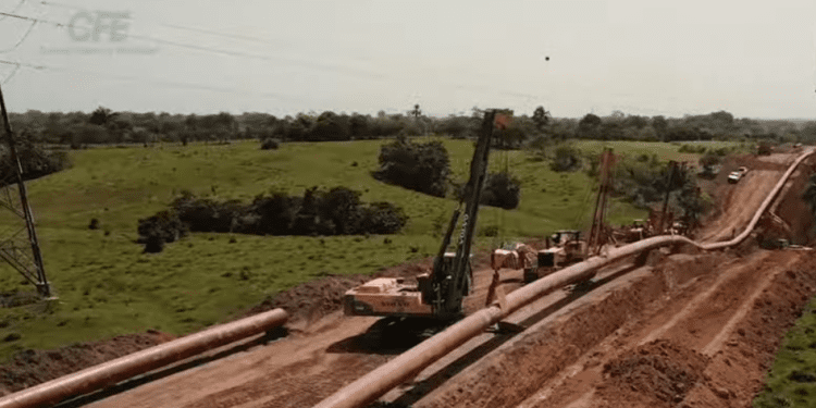 CFE aumenta 400% disponibilidad de gas natural en la Península de Yucatán