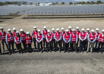 Empresas globales visitan planta fotovoltaica de Iberdrola
