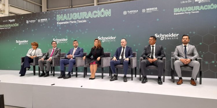 Schneider Electric inaugura expansión de su planta de Tlaxcala; concreta inversión e impulsa empleos