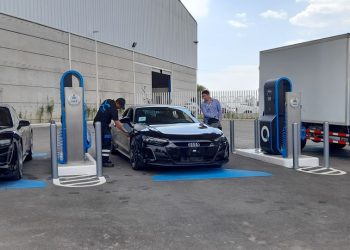 Con inversión de 20 MDP, inauguran la electrolinera de carga más potente (1MW) y rápida del mundo en Puebla