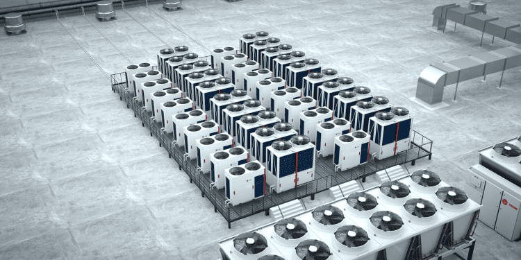 Trane impulsa la eficiencia y confiabilidad con su nueva unidad enfriadora modular VFD CXAU