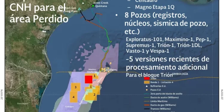 CNH aprueba plan de desarrollo de Trion; la primera poducción se espera para 2028