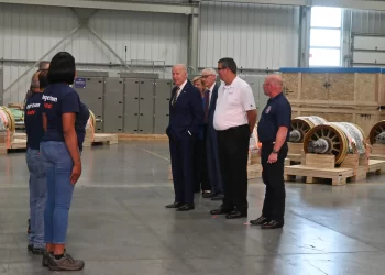 Joe Biden, Presidente Estados Unidos, visita la planta de Ingeteam en Milwaukee