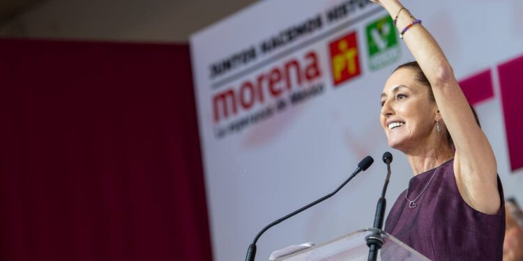 Claudia Sheinbaum es la candidata de Morena