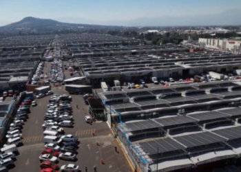 Planta Fotovoltaica en la Central de Abasto queda en manos de la CFE