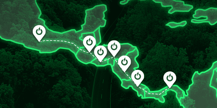 Evergo impulsa ruta de cargadores de vehículos eléctricos desde la CDMX hasta Panamá; desarrolla más de 10 corredores en el país