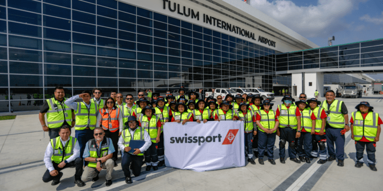 Swissport inicia operaciones en el aeropuerto de Tulum, México
