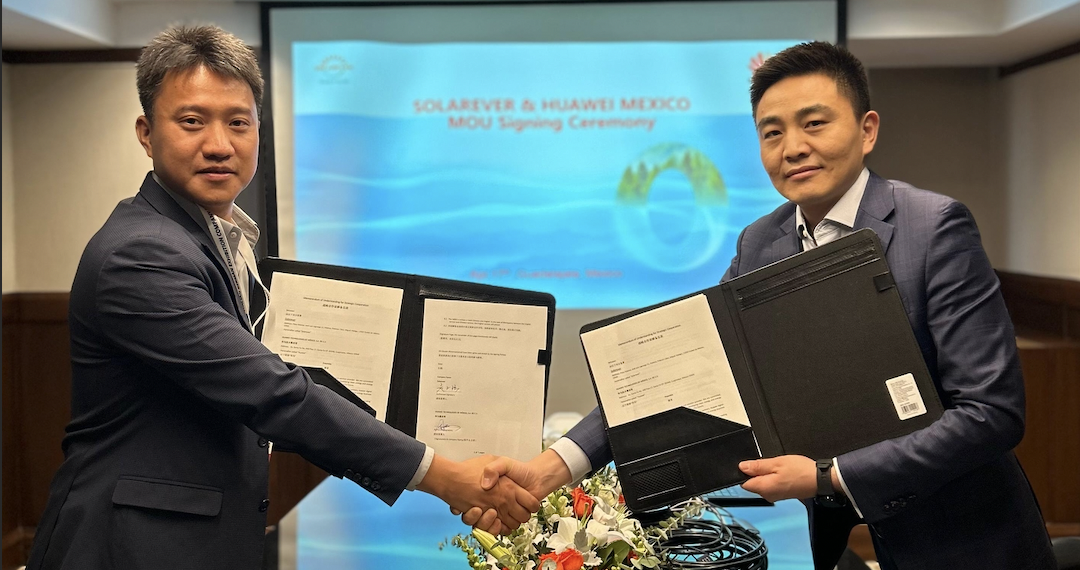 Solarever y Huawei impulsarán generación distribuida y almacenamiento de energía en México